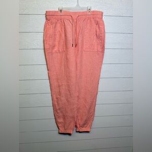 Athleta Women’s Linen Pants, size 14/T